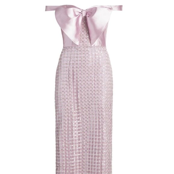 Theia Cynthia Sequin Embellished Gown - Picture 2 of 10